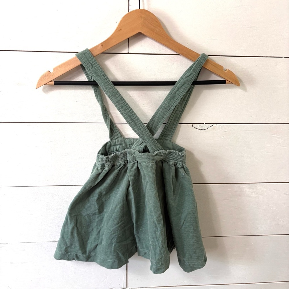 Disney Kids Suspender Skirt in Green - Picture 5 of 5